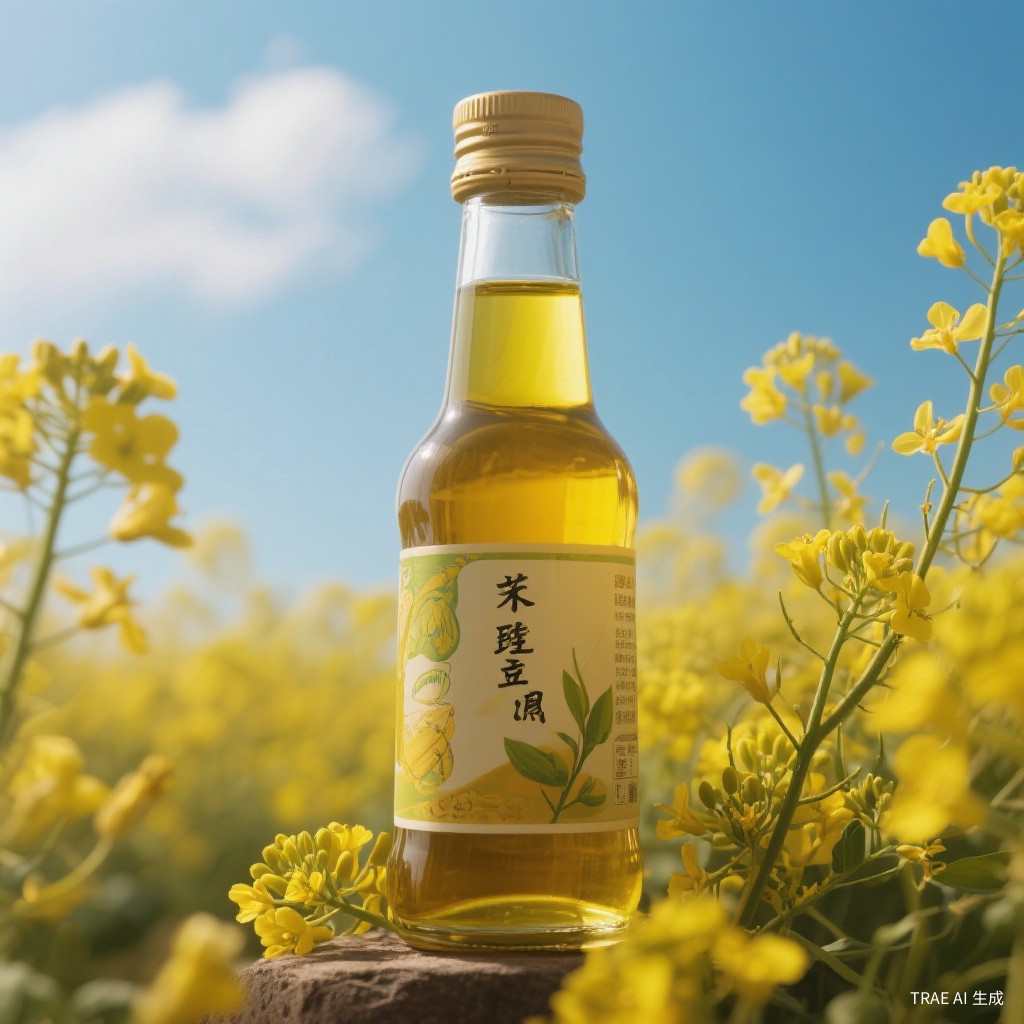 罗平小榨菜籽油 4L 桶装